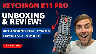 Best Wireless Mechanical Keyboard  Keychron K11 Pro Keyboard Review [upl. by Tiduj]