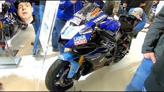 YAMAHA YZF R6 GYTR CORTESE REPLICA RACING BIKE SUPERBIKE WALKAROUND [upl. by Iseabal]