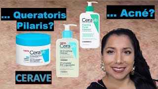 CERAVE  productos que uso para el acné y la queratoris pilaris EkiritaLove Ekirita [upl. by Yehsa]