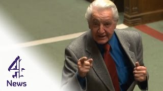 Veteran MP Dennis Skinner slams Ukips new MP  Channel 4 News [upl. by Etram]