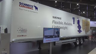 Schmitz Cargobull SBO PACE CEP Dry Freight Semitrailer 2023 Exterior and Interior [upl. by Leahcimauhsoj689]