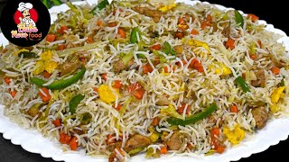 Delicious Chinese Biryani RecipeChicken and Vegetable Fried Rice recipe by BaBa Noor Food [upl. by Ahsatam452]