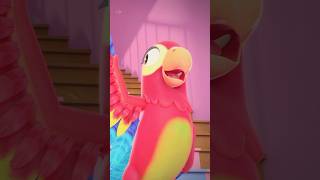 Main Tota Lal Rang Ka Kids Shorts मैं तोता लाल रंग का shortsvideo parrotlover macaw shortvideo [upl. by Reed]