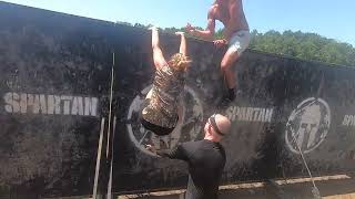 Spartan Super Asheville 2023 OBSTACLES ONLY [upl. by Erdnaed228]