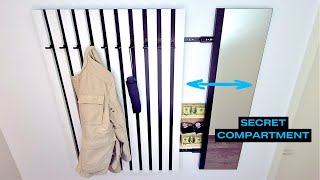 DIY  Coat Rack with Hidden Storage [upl. by Alford]