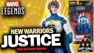 Marvel Legends New Warriors Justice The Void BAF Wave Review [upl. by Elyssa288]