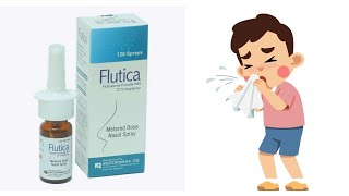 Flutica nasal spray nasalpolyps nasal allergy healthylifestyle health [upl. by Irt]