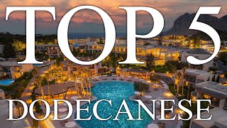 TOP 5 BEST allinclusive resorts in DODECANESE Greece 2023 PRICES REVIEWS INCLUDED [upl. by Akehsar162]