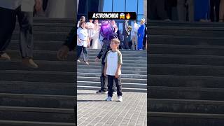 Adorable kid cant stop laughing while getting his hair trimmed  WooGlobe [upl. by Hudis]