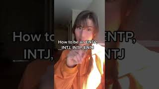 How to be an ENTP INTJ INTP ENTJ  Boo App [upl. by Amluz]