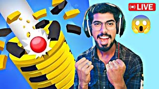 Stack Ball 24D🤯Gaming 🔴 LIVE 2024 SM7080 [upl. by Enirak]