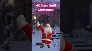 40 Days to Christmas 🎄 Merry Christmas christmascountdown christmas2024 christmassongs [upl. by Aserret]