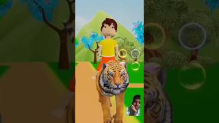 Bittu ko sheer ne pakadh liya cartoon csbishtvines funny csbishtviens shortsfeed shorts [upl. by Nichola]