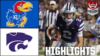 Kansas Jayhawks vs Kansas State Wildcats  Full Game Highlights  ESPN College Football [upl. by Siramad]