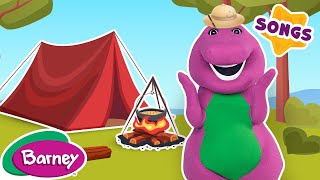 Barney  A Camping We Will Go SONG [upl. by Jamnes]