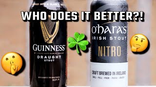 Guinness VS O’HarasWho Does It BetterFull Review [upl. by Portie]