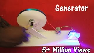 How to make a Generator at home  Easy [upl. by Ellenoj]