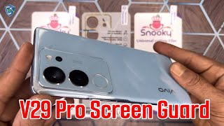 vivo v29 pro  front back camera guard how to install with buy link Available [upl. by Papst]