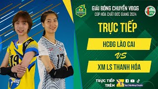 🔴Bán kết  HCĐG LÀO CAI vs XMLS THANH HÓA  VCK Nữ giải bóng chuyền VĐQG cúp HCĐG 2024 [upl. by Shep677]