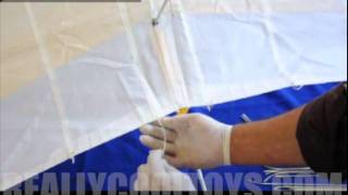 RC hang glider assembly pilot test [upl. by Akerdna939]