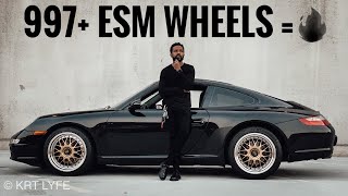 PORSCHE 911 997  ESM WHEELS  🔥 [upl. by Laurens]