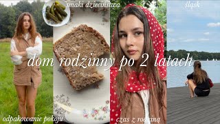 odpakowanie mojego pokoju tumblr era dom rodzinny smaki dzieciństwa  weekly vlog [upl. by Llevron]