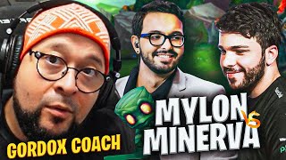 DEI COACH DE AMUMU PRO MYLON E O MINERVA CAIU NO TIME INIMIGO  League of Legends [upl. by Atile585]