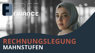 FreeFinance Tutorial  Rechnungslegung Mahnstufen [upl. by Esyned]