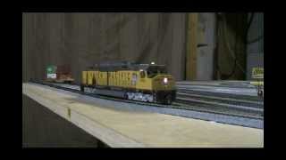 Athearn DDA40X with Ulrich Models LED Upgrade [upl. by Twitt]