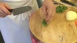 Frugal Recipes  How to Chiffonade Basil [upl. by Notnarb]