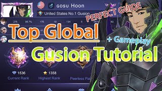 How to play Gusion like a pro by Gosu Hoon [upl. by Janyte160]