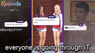 cheer team and the ring makes a move  playing episode [upl. by Chui]