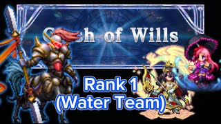 FFBE  Clash of Wills Mechiron Rank 1 Water Team 5 Turns 🤟 [upl. by Stav]