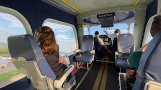 Good Year Blimp Wingfoot Three  Takeoff from the Cabin Oshkosh 2021 [upl. by Nodyl]