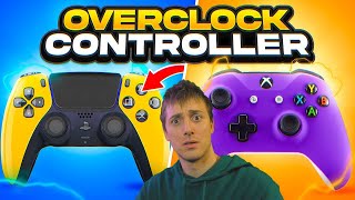 CONTROLLER OVERCLOCK for FASTEST RESPONSE TIME REMOVE INPUT LAG and LATENCY  WORKING 2024 [upl. by Braeunig]