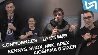 Confidences de pros 1  avec kennyS shox NBK apEX kioShiMa amp SIXER [upl. by Karlotte354]