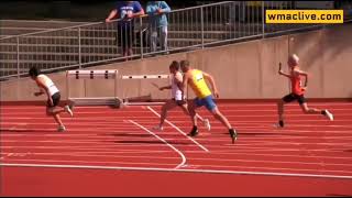 2024 世界先進田徑錦標賽瑞典香港代表男子 4x100m Relay [upl. by Leander]