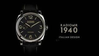 Panerai Radiomir Italian Design Swiss Technology [upl. by Delmer]