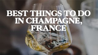 5 Fun Things To Do in Champagne France  Jetset Times [upl. by Anidan]