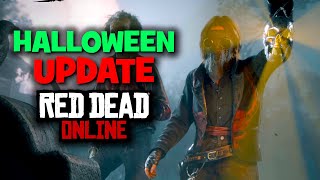 Finally Here Halloween Update in Red Dead Online [upl. by Aicelf]