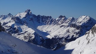 Flaine Ski resort in France Alps [upl. by Caresse]