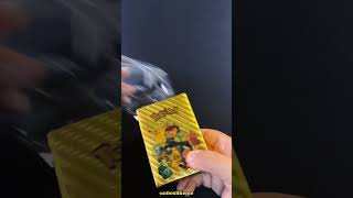 Pokemon Gold Cards  110pcs unboxing pokemon cards video viral youtubeshorts [upl. by Zoa]