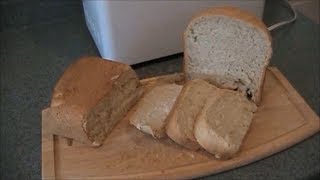 Basic White Bread Using Your Bread Machine [upl. by Elephus]