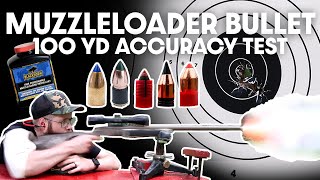 HOW ACCURATE ARE THEY Testing the top 5 Muzzleloader bullets for accuracy at 100 yards  BH 209 [upl. by Valentijn226]