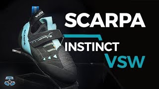 Scarpa Instinct VSW climbing shoe  2019 [upl. by Assirehs254]