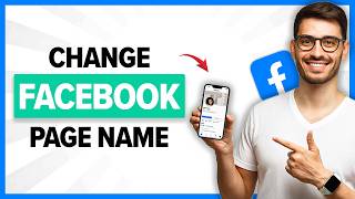 How To Change Facebook Page Name  Change Facebook Page Name On PCAndroid [upl. by Yrek531]