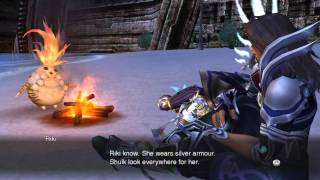 Wii Xenoblade Chronicles HD Cutscene 096c  Advice from Riki  ENGLISH [upl. by Eldreeda]