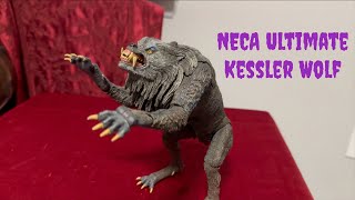 NECA Ultimate Kessler Wolf An American Werewolf in London 2024 Horror Figure Unboxing and Review [upl. by Dalston]