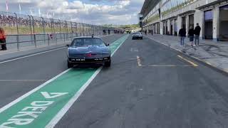 NASCAR EURO WHELEN Oschersleben 2023  Drive one Pace Lap with KITT from Knight Rider [upl. by Ecinej]