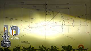 Which Color Should you Choose 4300K or 6000K from LED Headlight Bulb cnsunnylight howtochoose [upl. by Tati882]